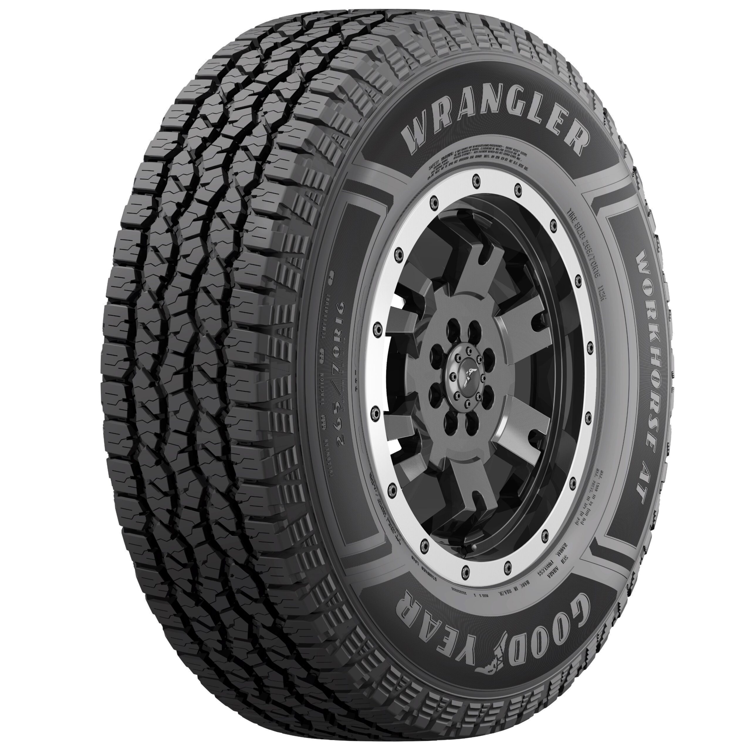 255/60R18 WRANGLER WORKHORCE AT 112T XL