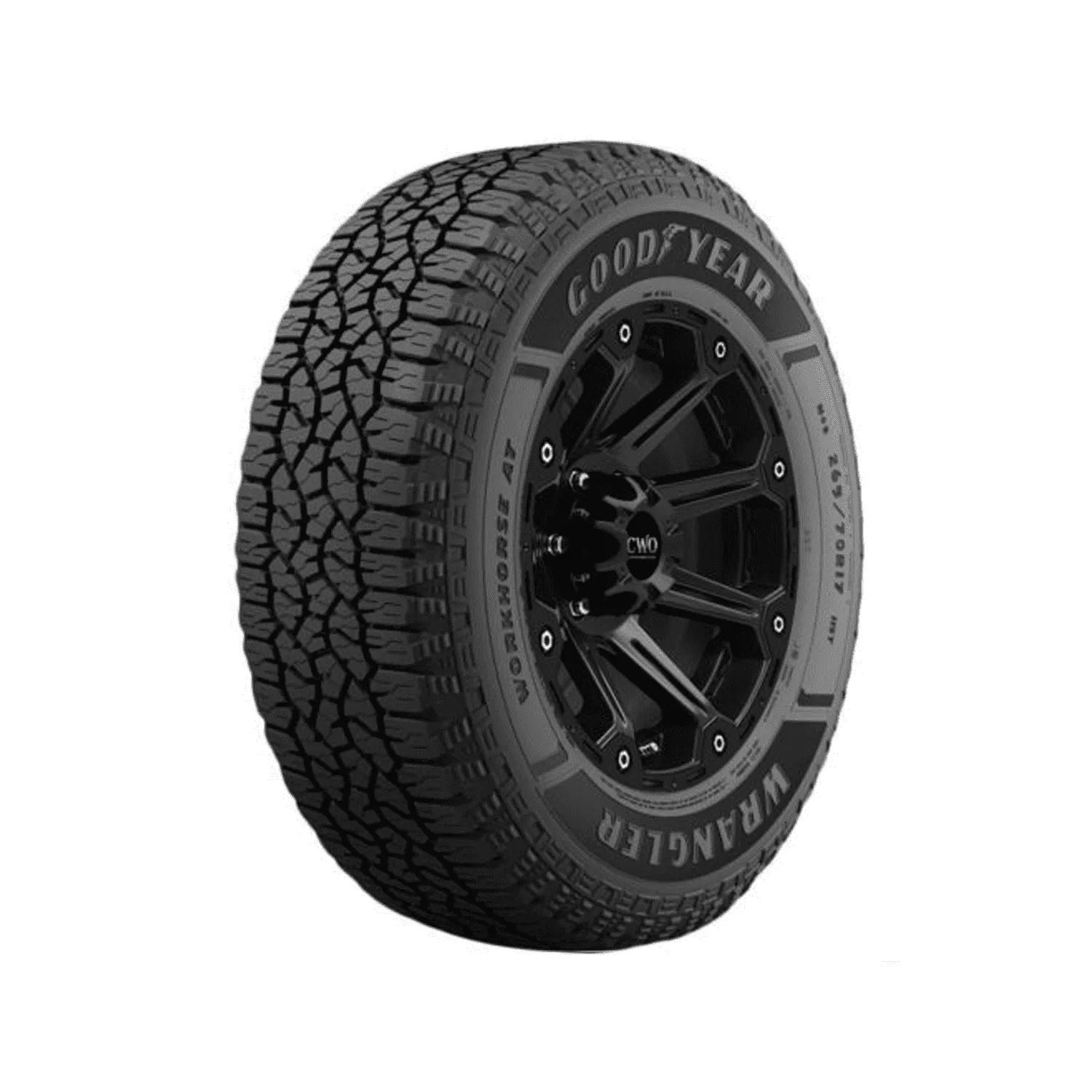 LT245/75R16 WRANGLER WORKHORSE AT 114S